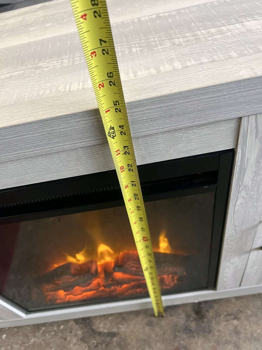 TV stand fire place