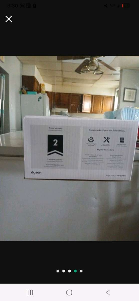 dyson v12 detect slim brand new