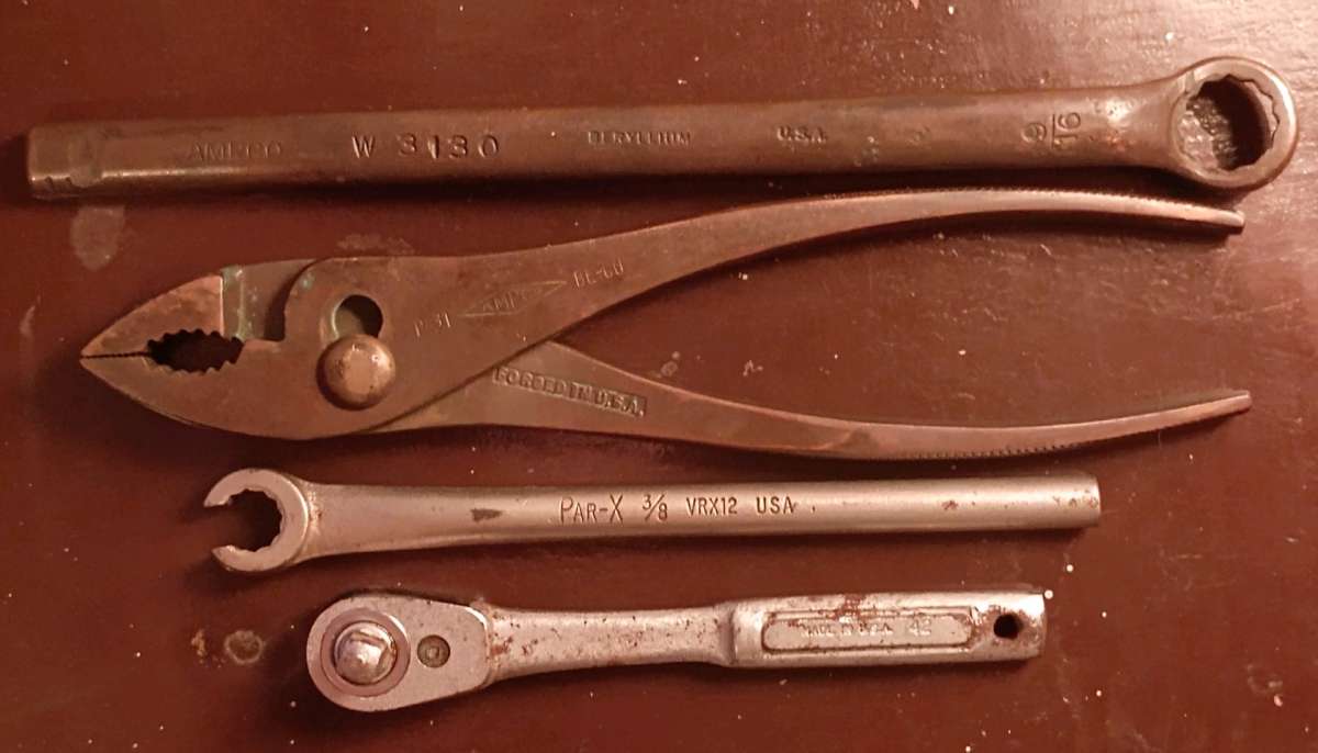 Vintage Ampco Beryllium PAR X and New Britain Tools