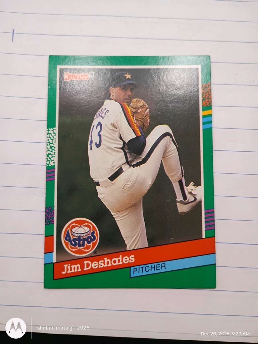 Jim Deshaies card  652