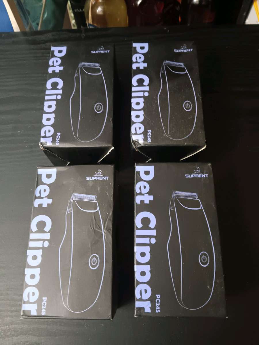 SUPRENT MINI CORDLESS PET HAIR CLIPPERS