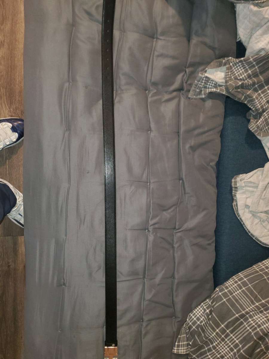 Ferragamo logo leather belt