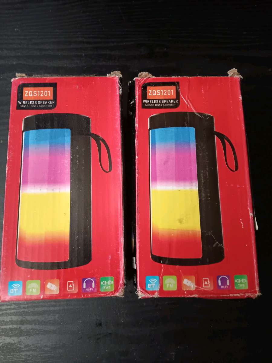 ZQS SMALL BLUETOOTH LED SPEAKERS