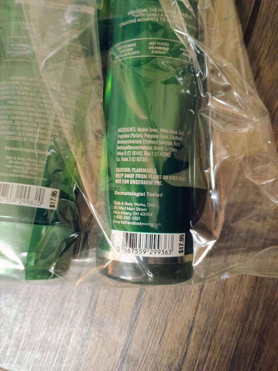 Bath and Body Works lotion and spray kit