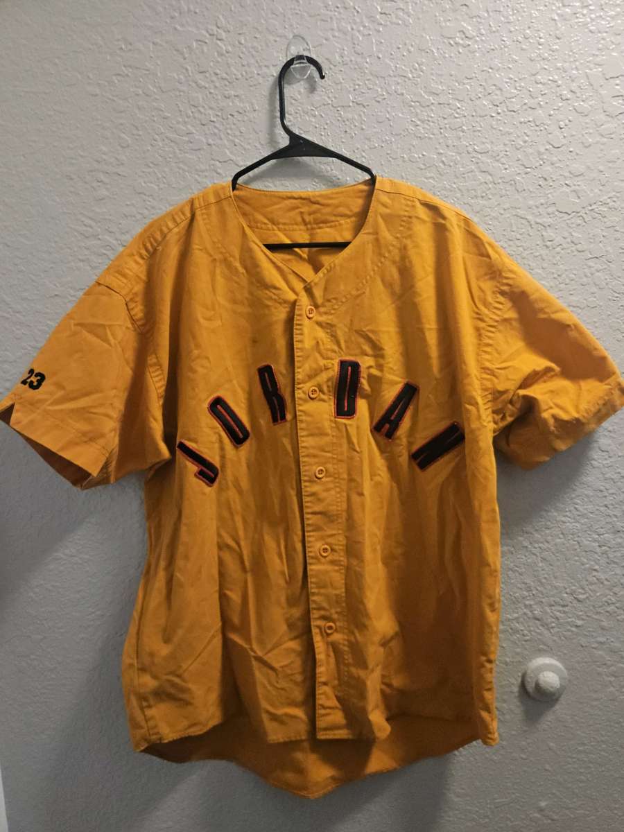 Vtg Air Jordan Baseball Jersey