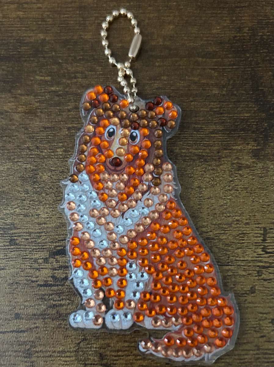 christmas ornament dog