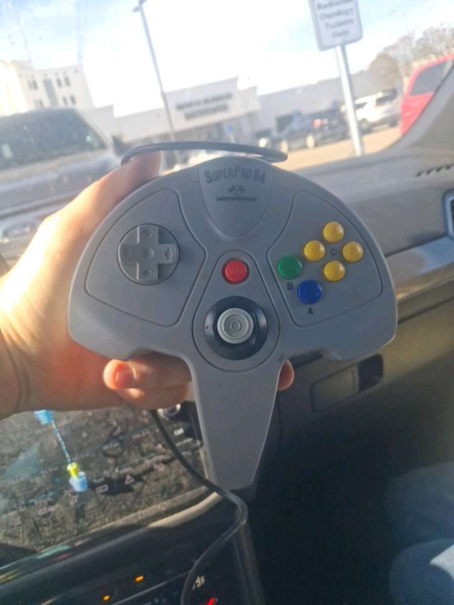 Nintendo 64 Controller Adapter and 2 Games