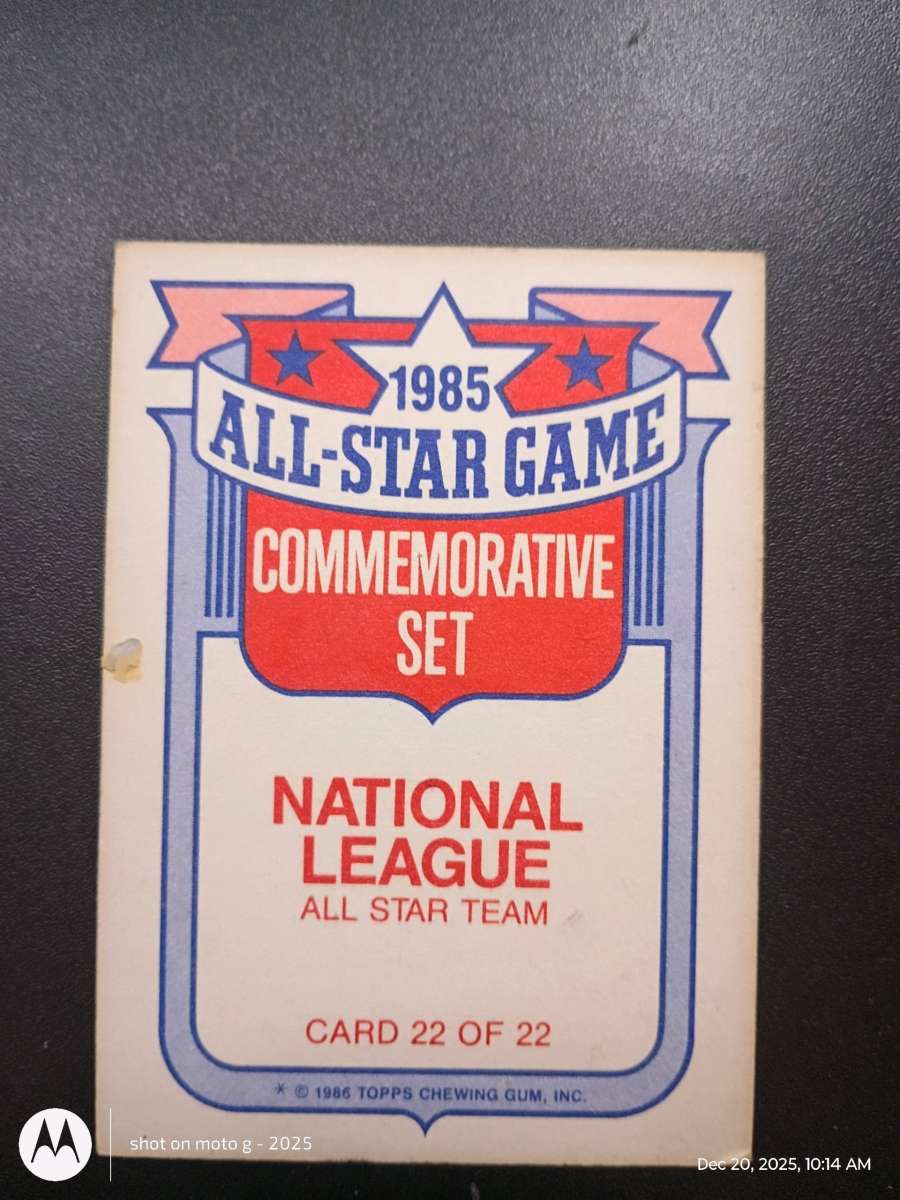 Nation League 1985 All Star Team