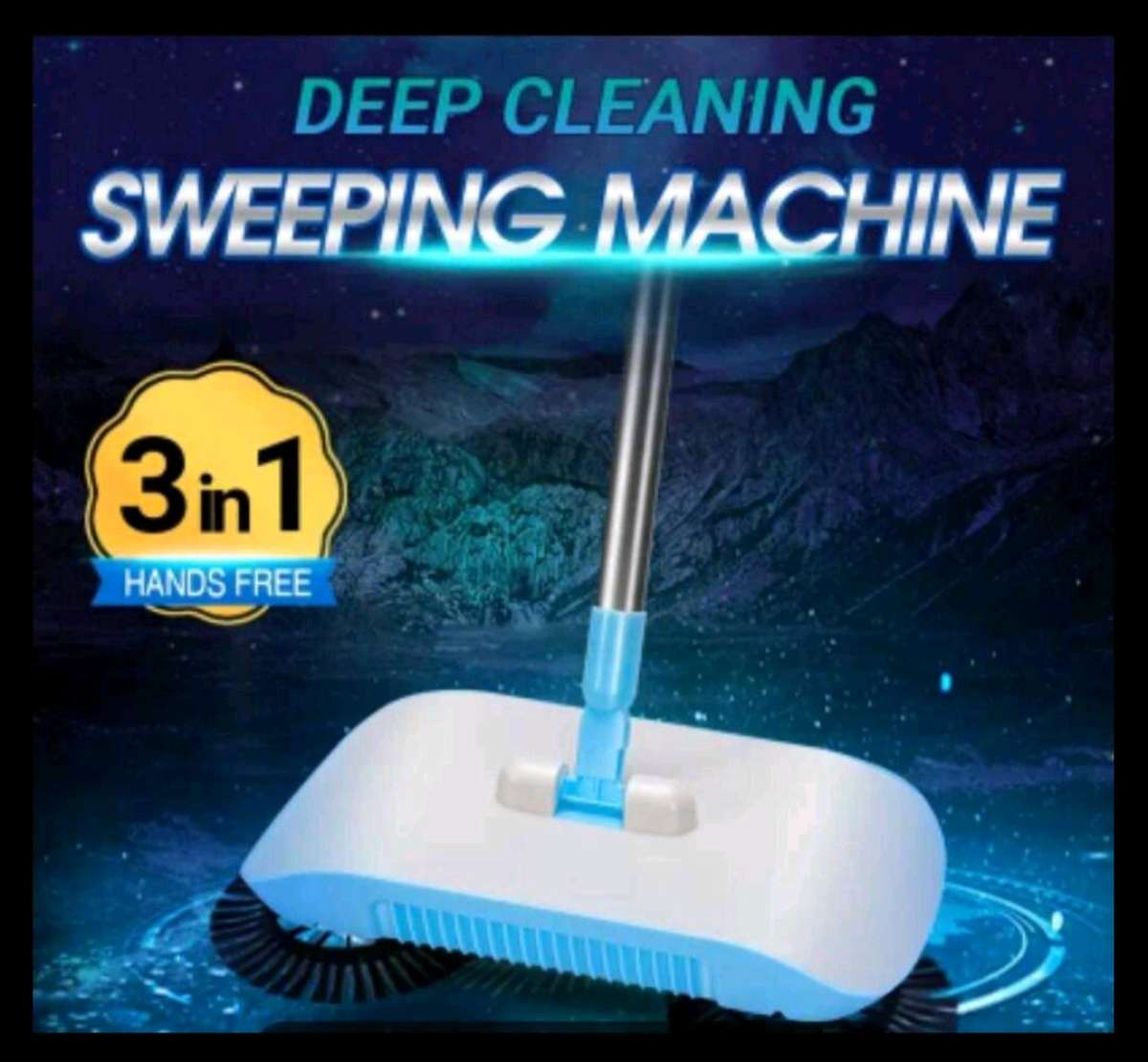 3 IN 1 SWEEPING BROOM MACHINE
