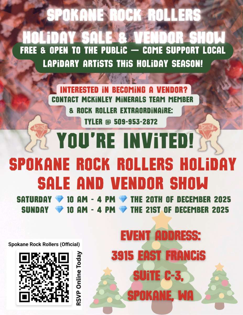 Tickets Spokane Rock Rollers 2025 Holiday Sale  Vendor Show