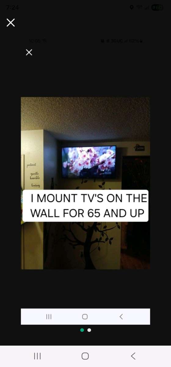MOUNT TVS ON THE WALL FOR 65 AND UP