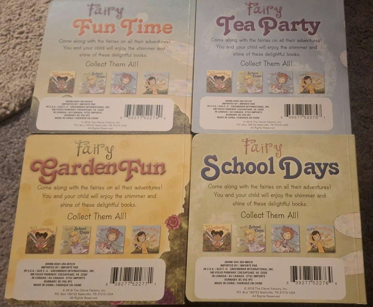 Fairies set of adventures childrens books