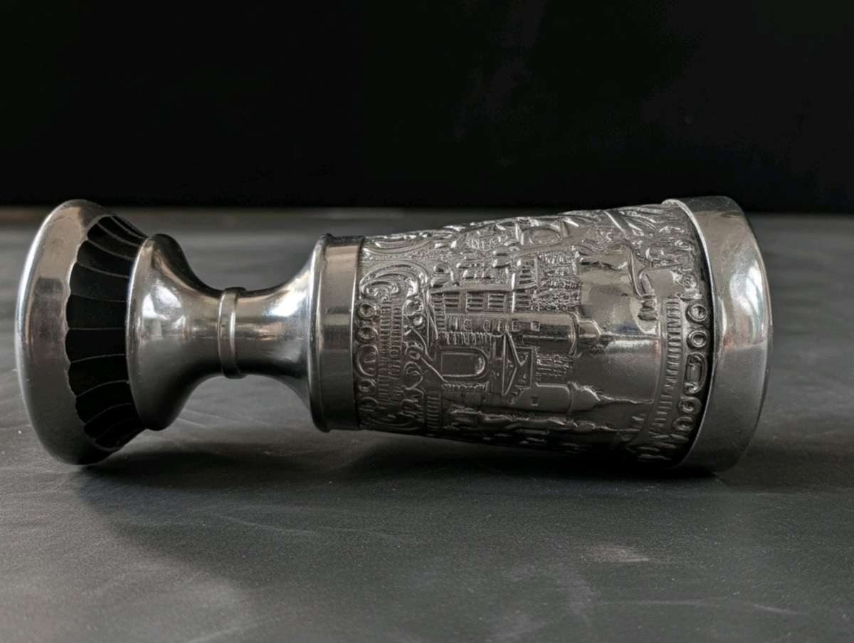 Vintage Zen Becker Pewter Goblet Made in Germany