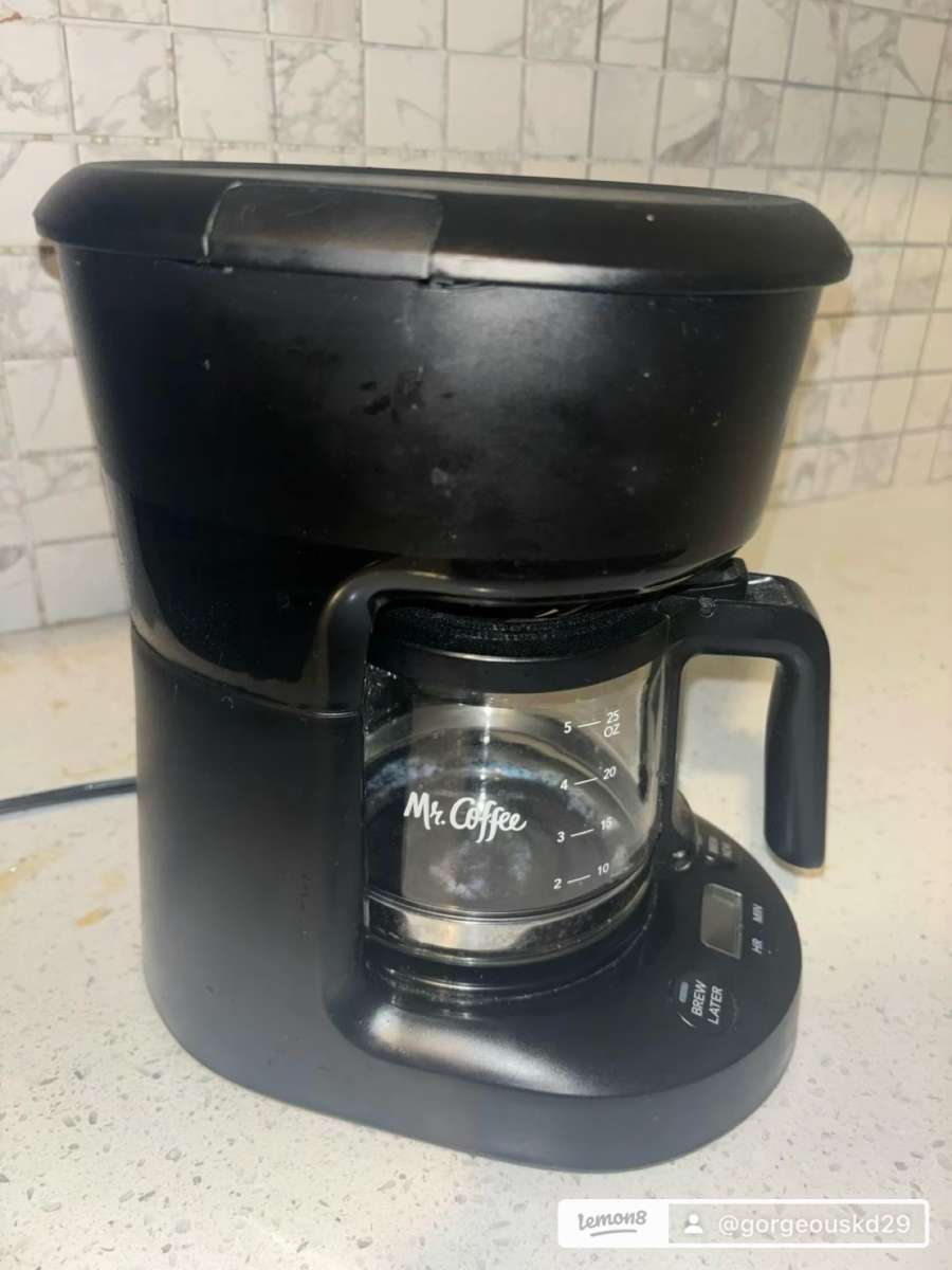 black coffee maker