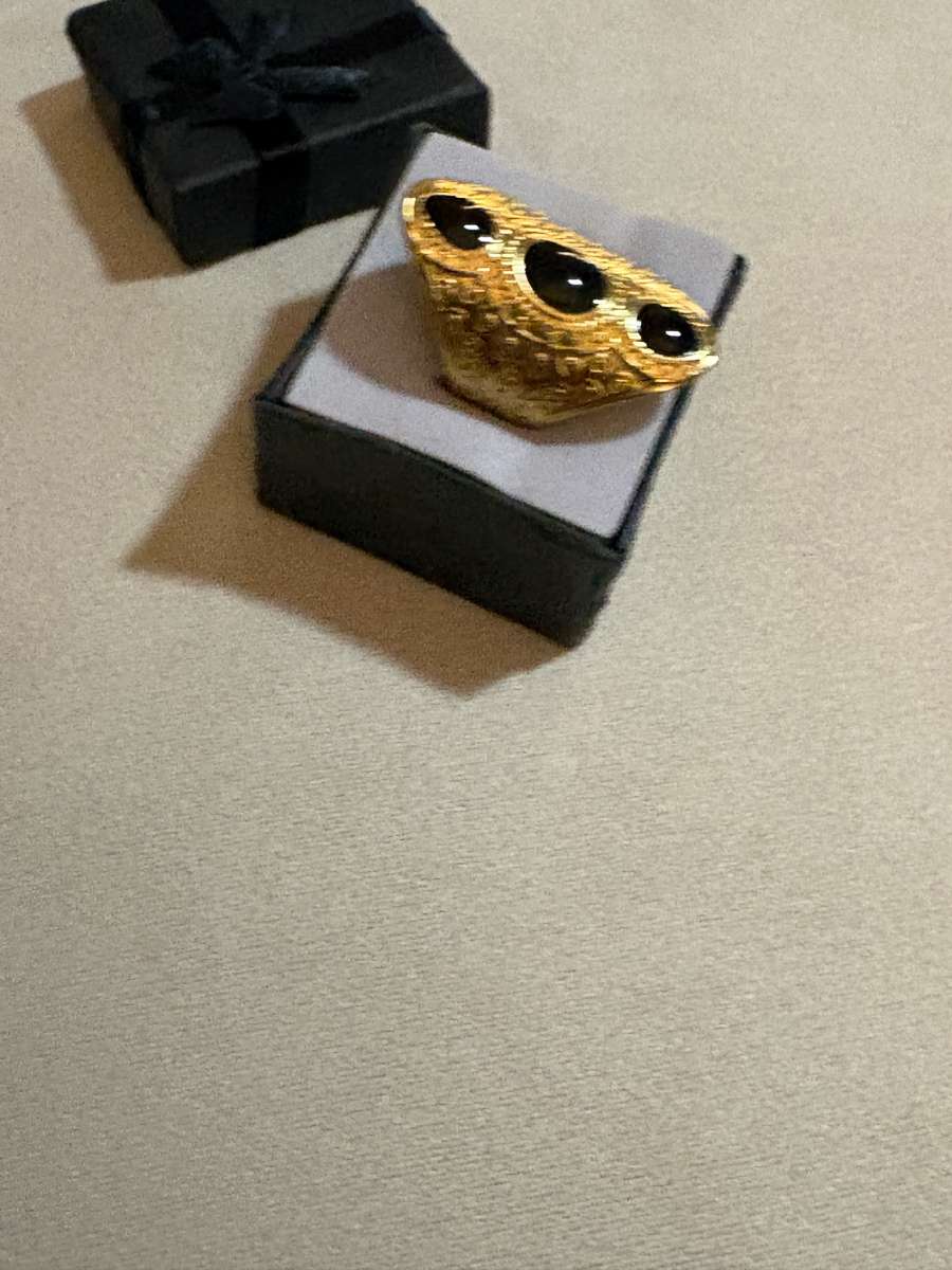 anillo oro laminado size 7 stainless steel