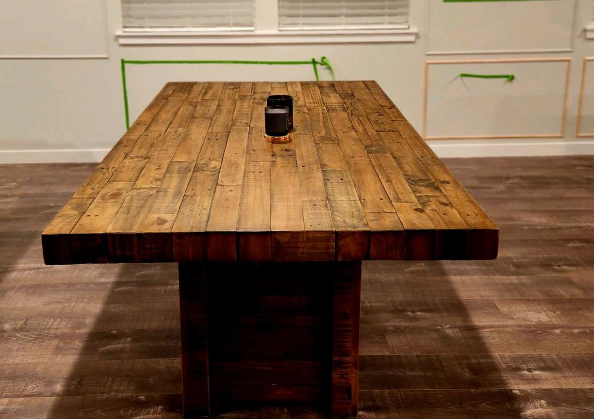 Beautiful Real Wood Table