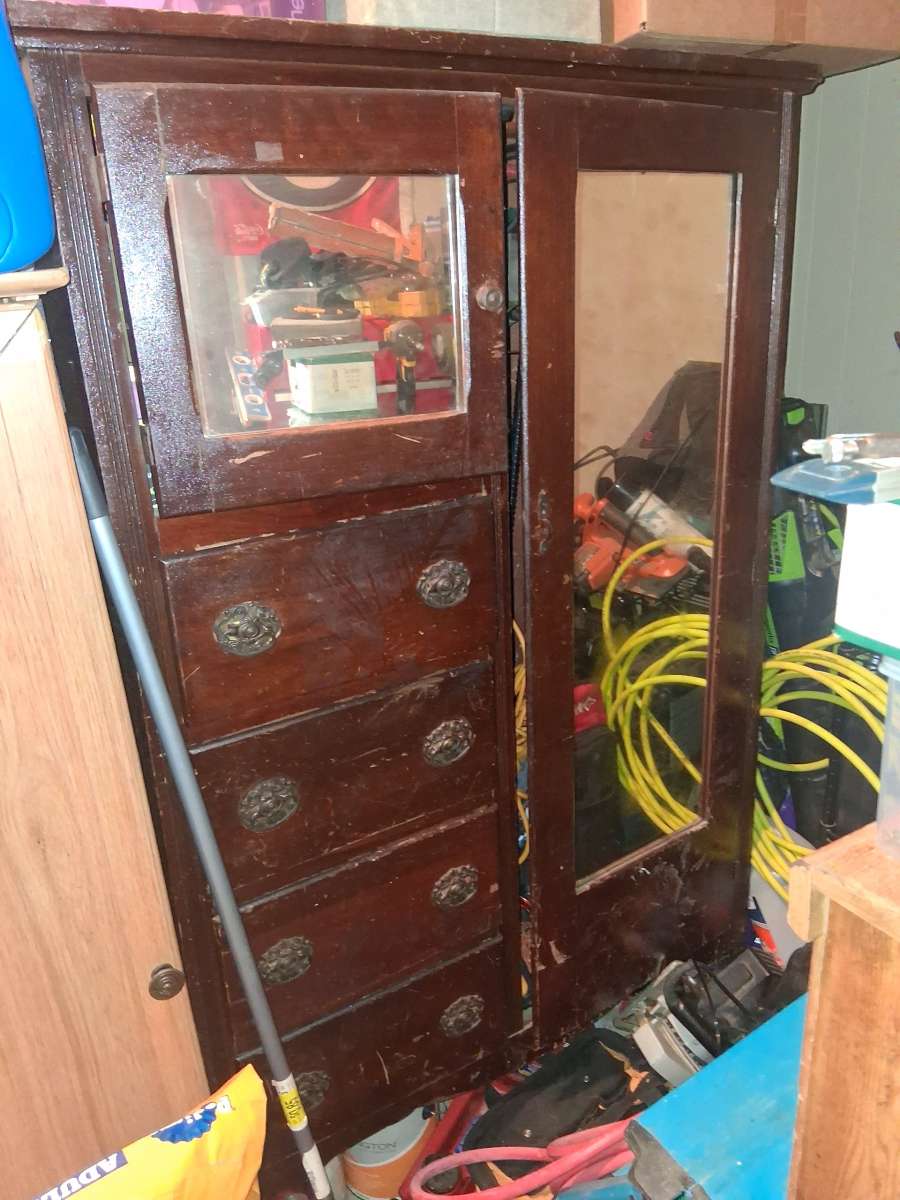 antique wardrobe