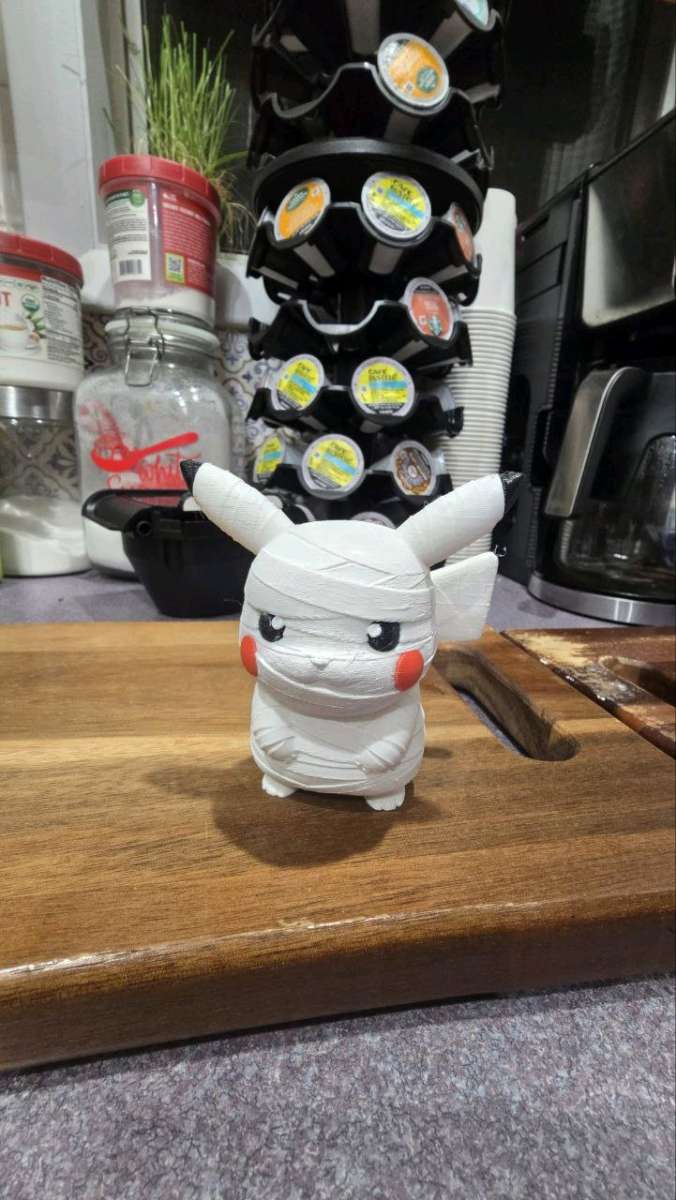 Pokemon Pikachu Mummy Figure