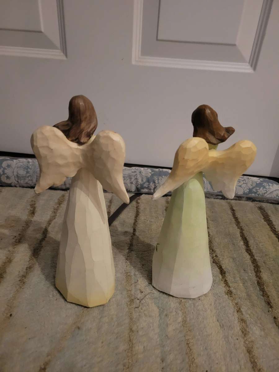 wooden Christmas angels