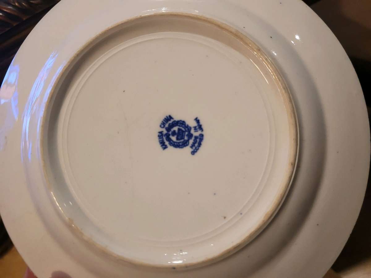 blue Willow China dinner plate