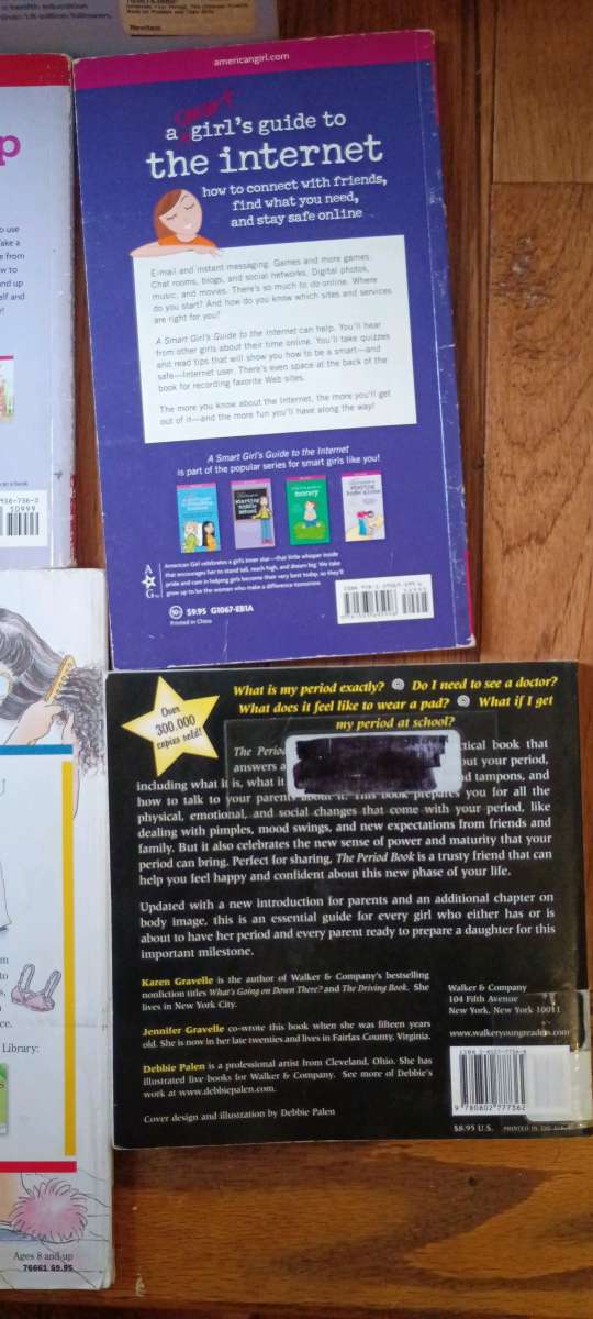 Middle School  Puberty Book Bundle American Girl  More