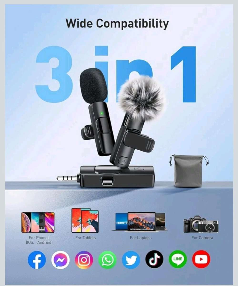 Micrfono 3 en 1 para iPhone