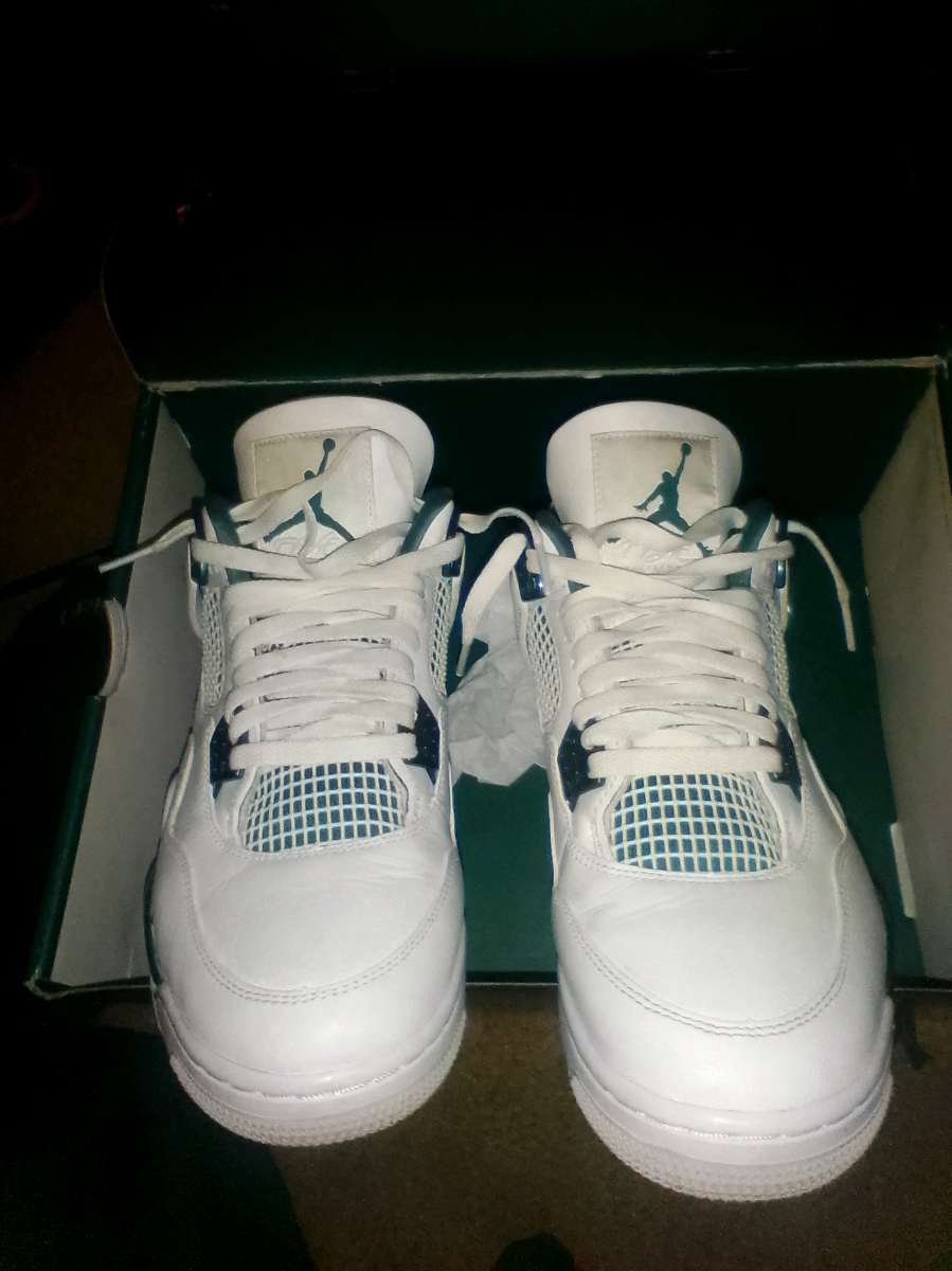 Air Jordan 4 stockx retros oxidized green