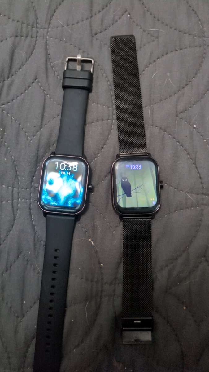 jbl headphone and two smart watches