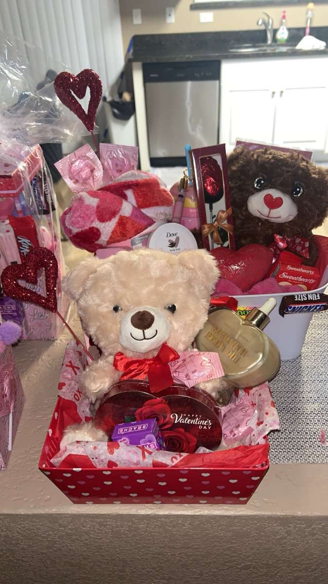 valentines baskets