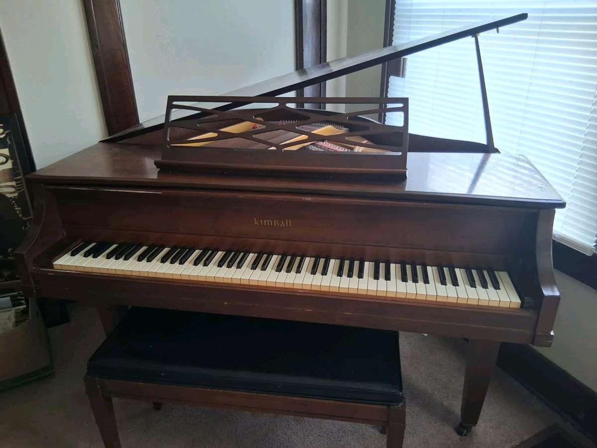 Kimball baby grand piano