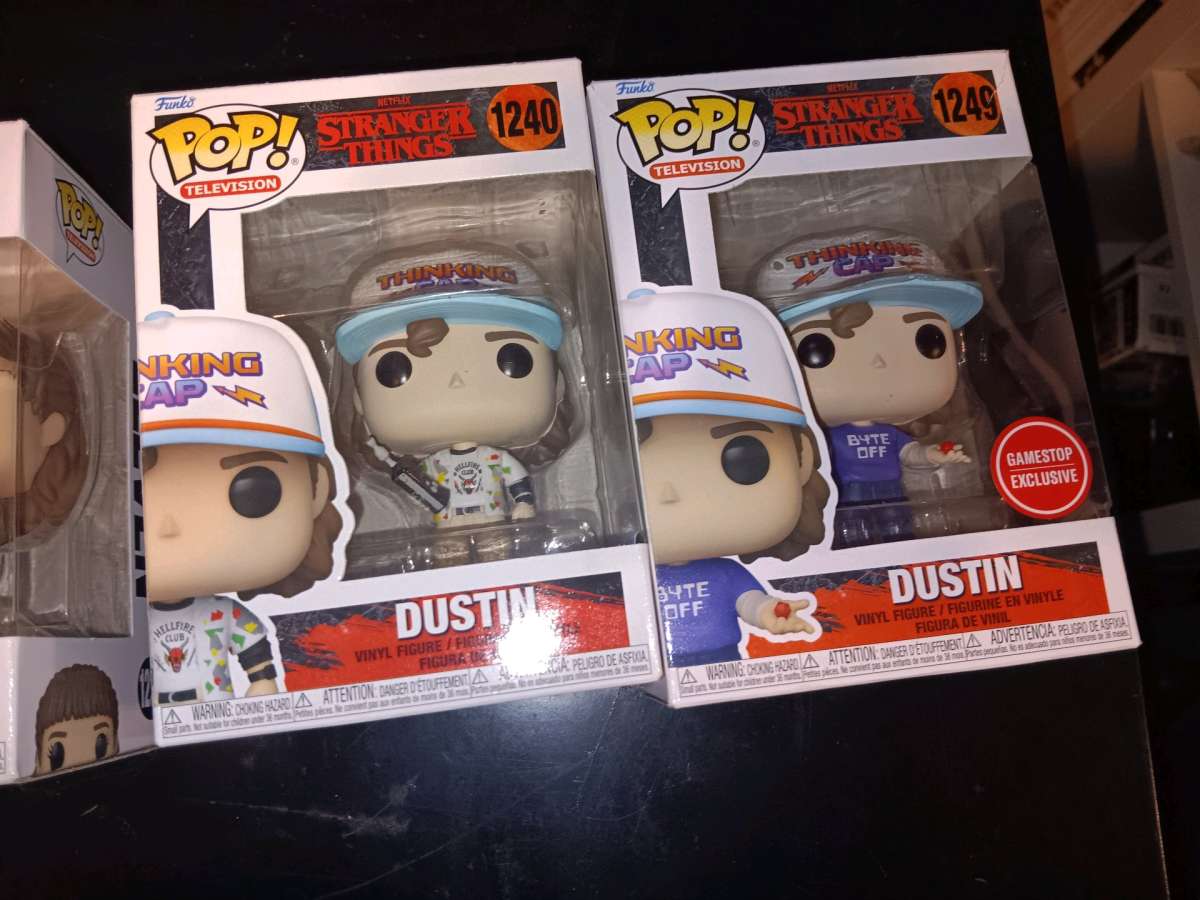 stranger things pop figures