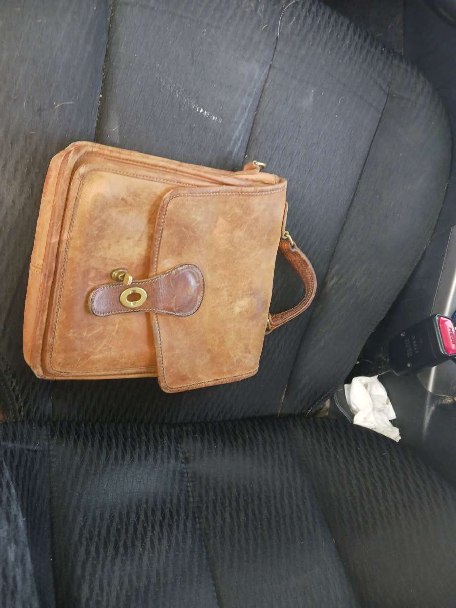 original Coach bag genuine leather