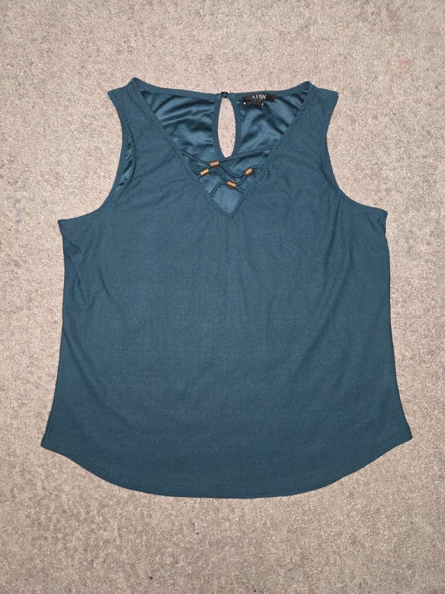 Teal shirt
