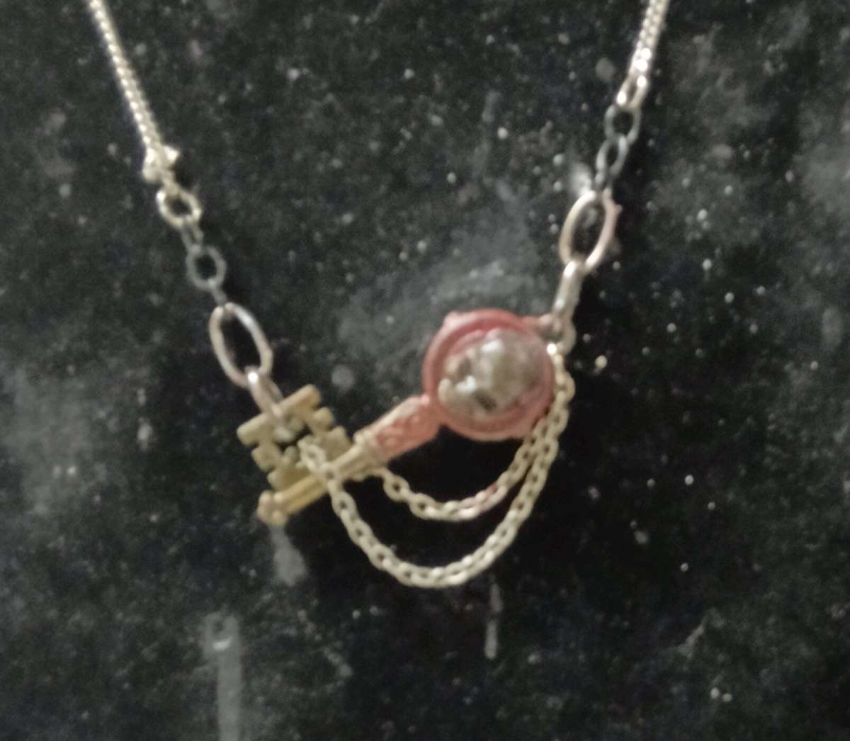 skull and key