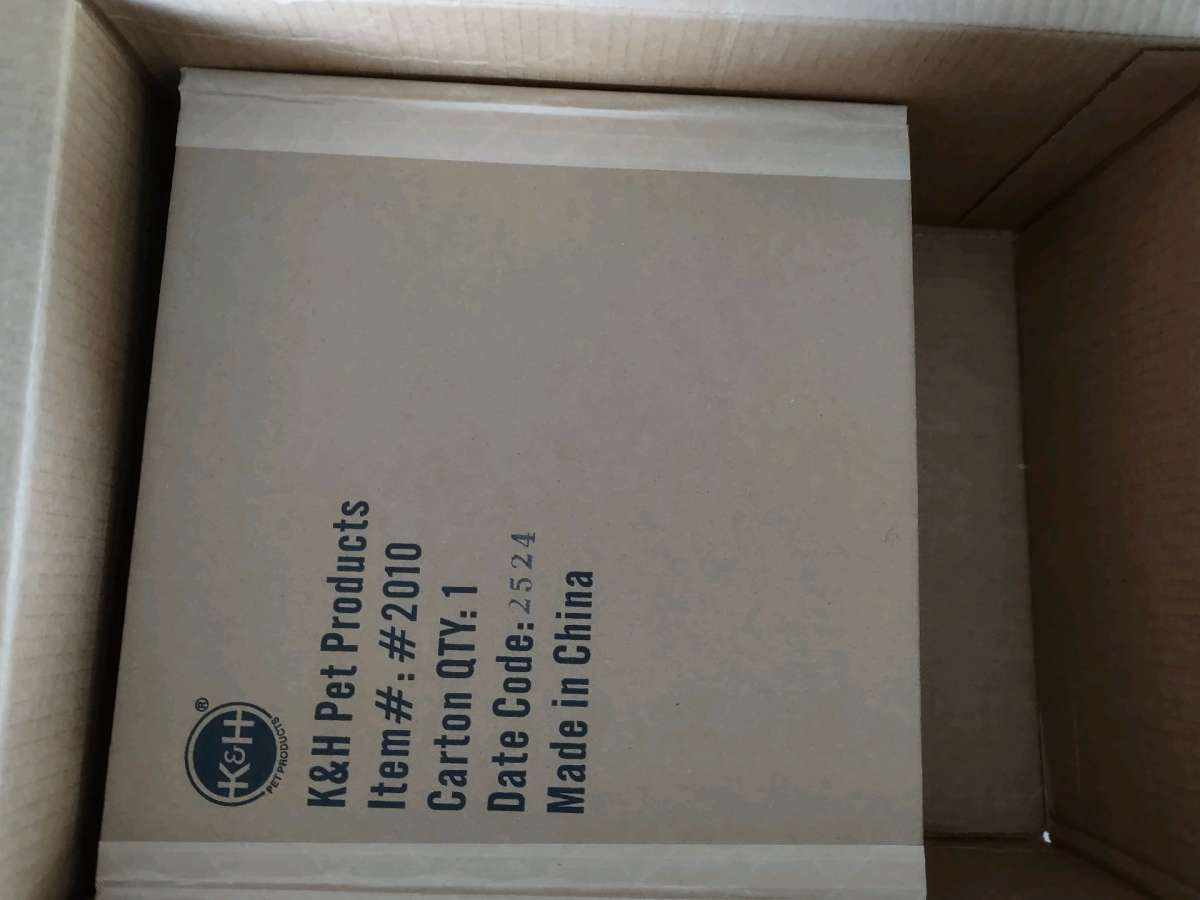 KH Pet Products ThermalBowl Heated Water Bowl for Cats  Dogs