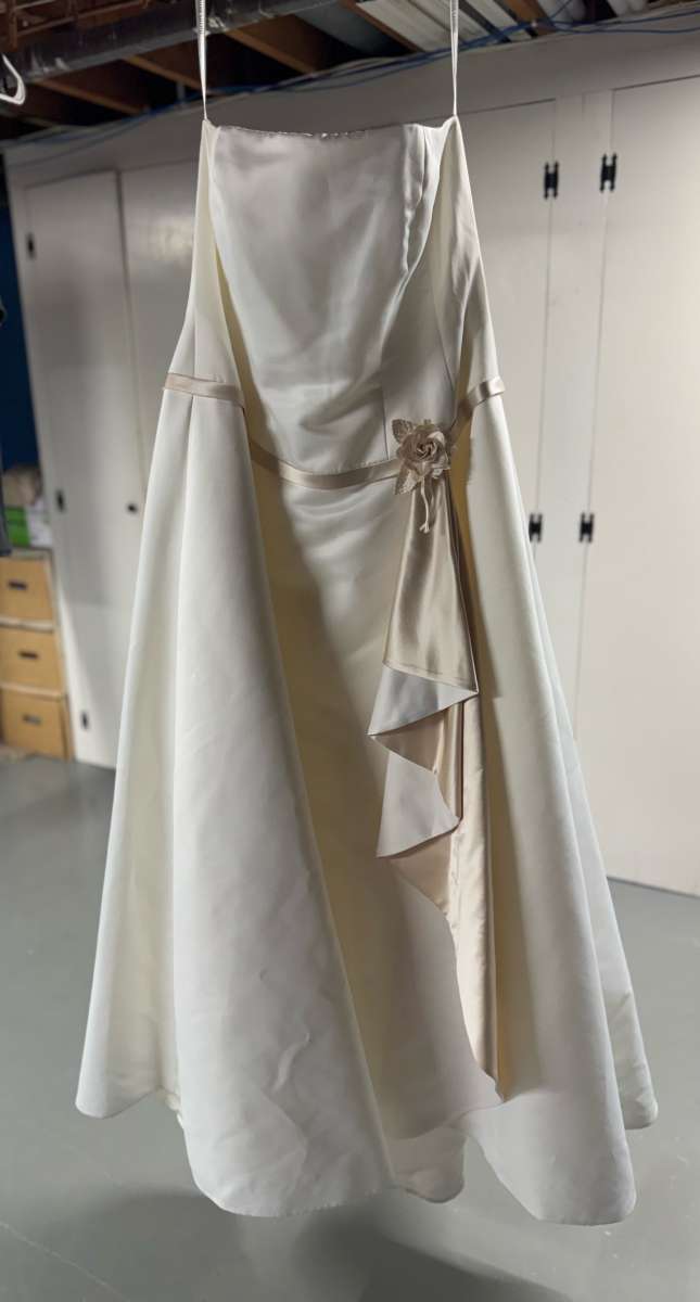 Davids Bridal wedding gown 18W