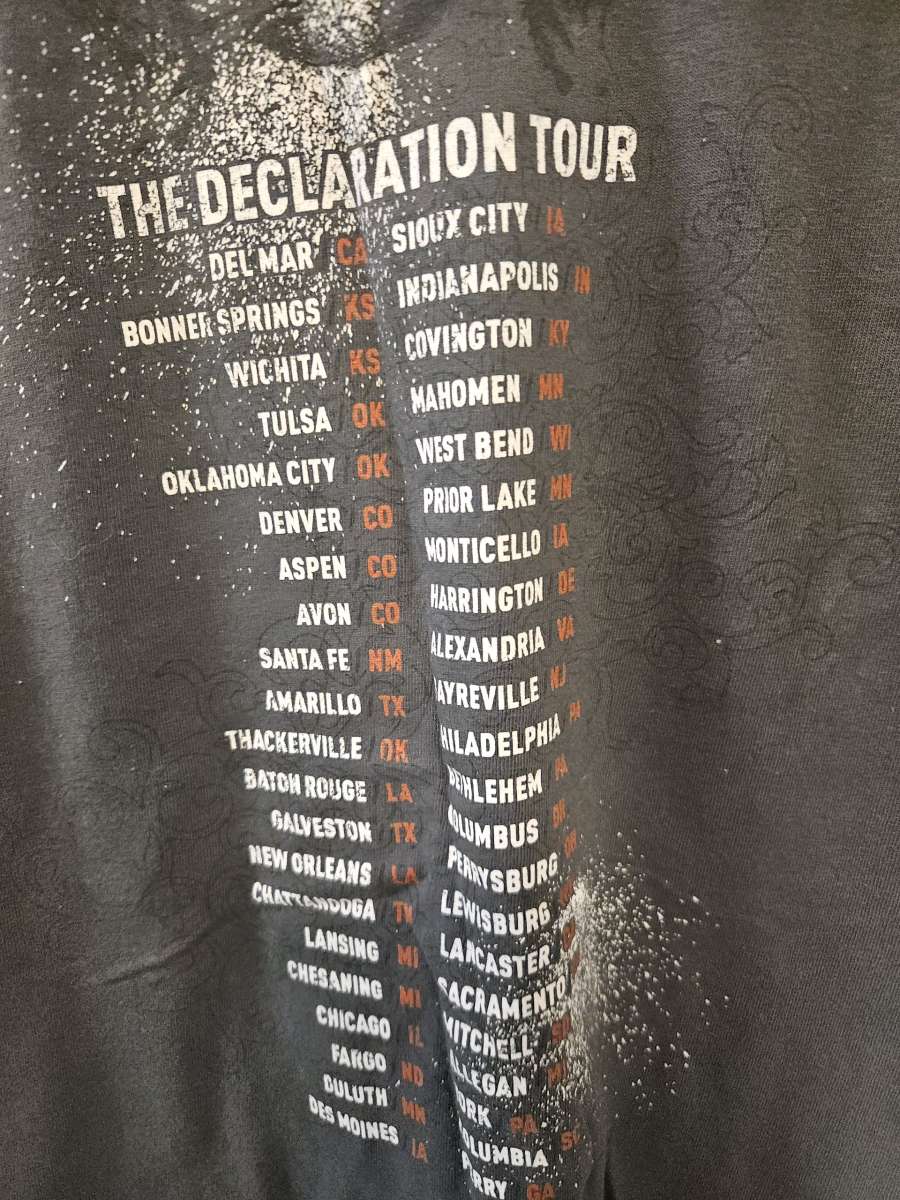 Vtg David Cook Concert Tshirt