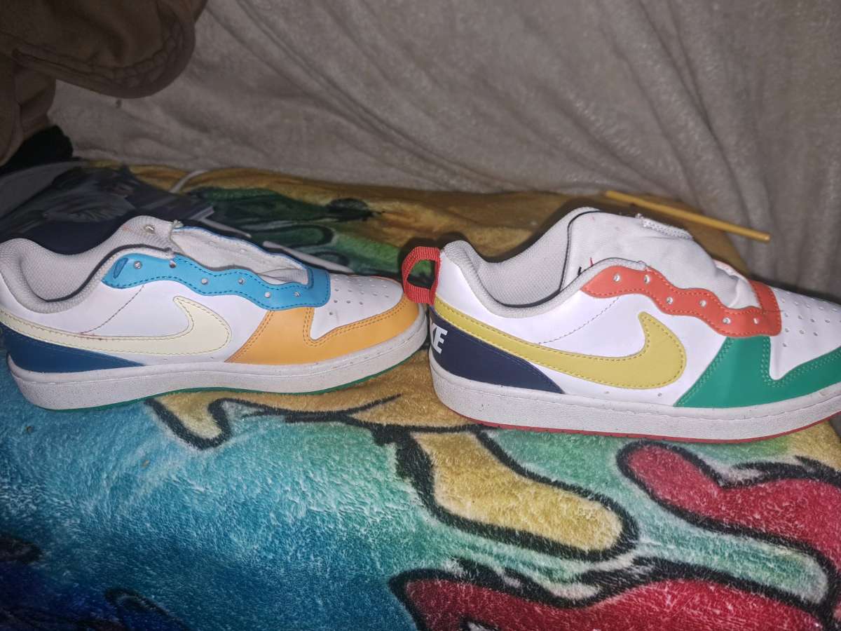 Nike multicolored shoes