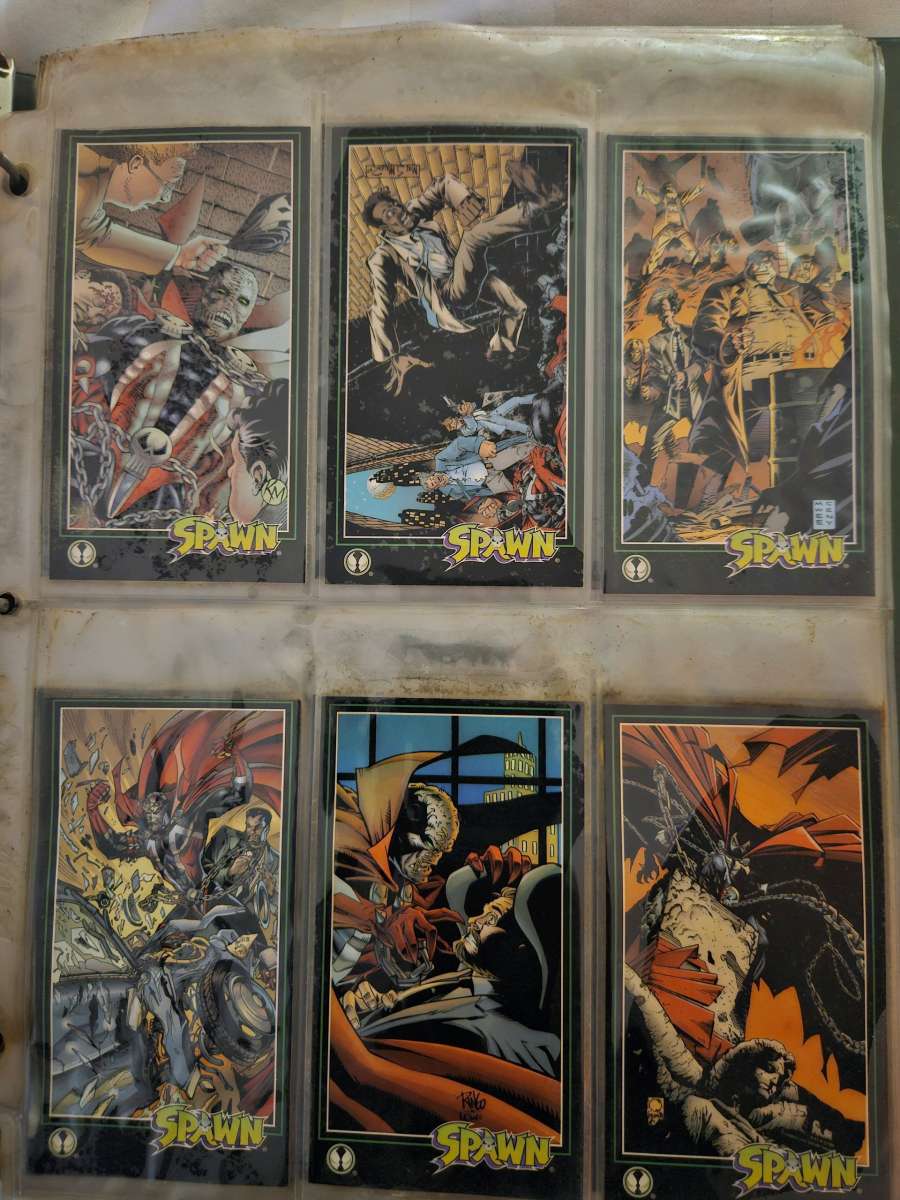 spawn collectible cards whole collection