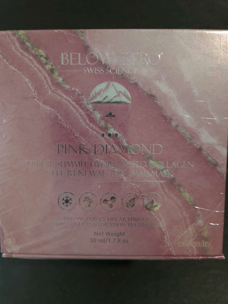 Below Zero Pink Diamond Collagen Mask