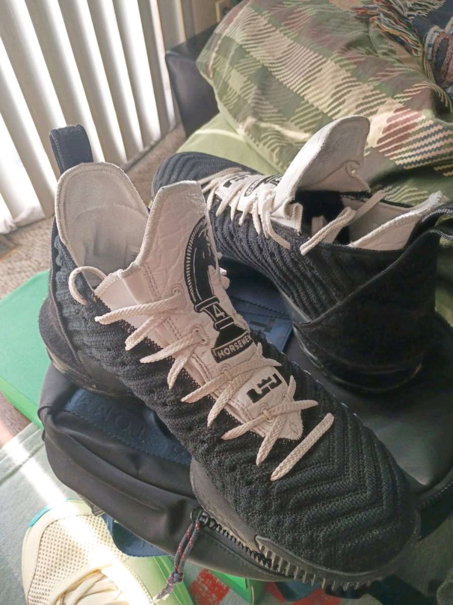 Mens Size 10 Nike LeBron 4 Horsemen 2021 edition