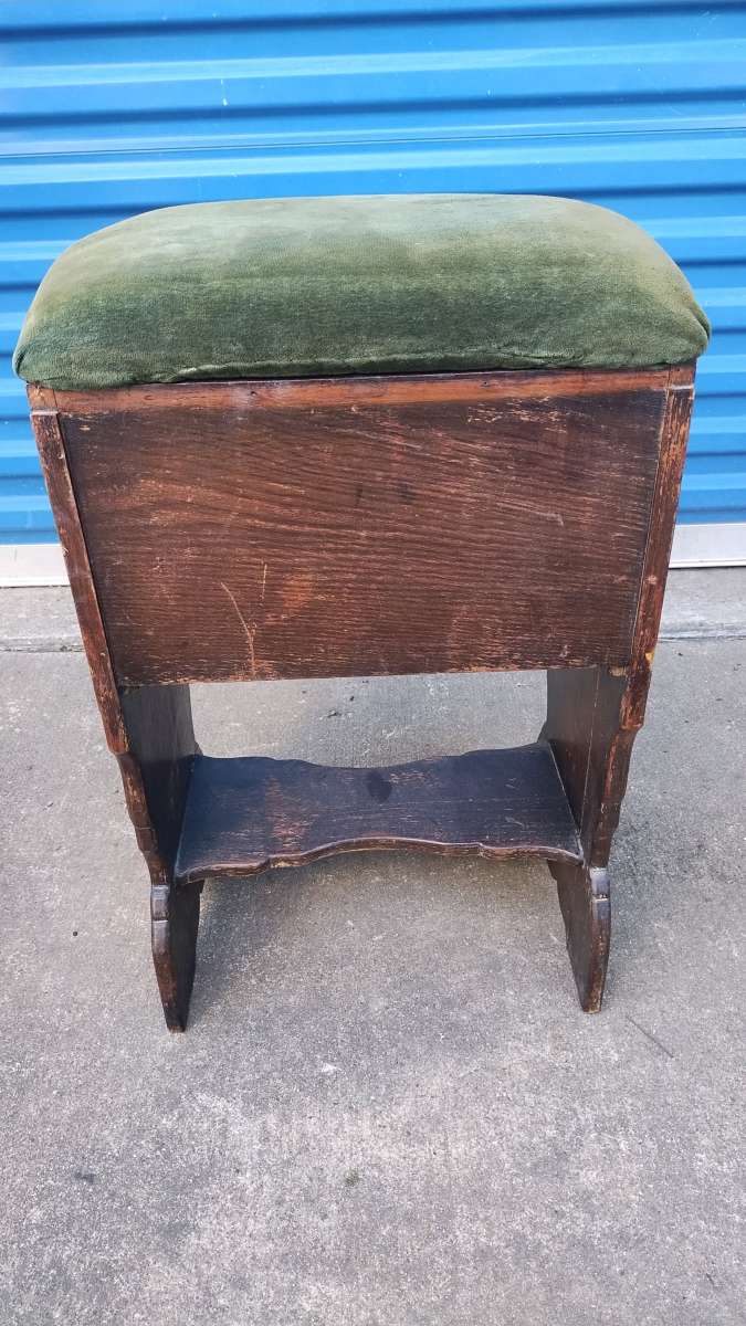 Antique sewing stool