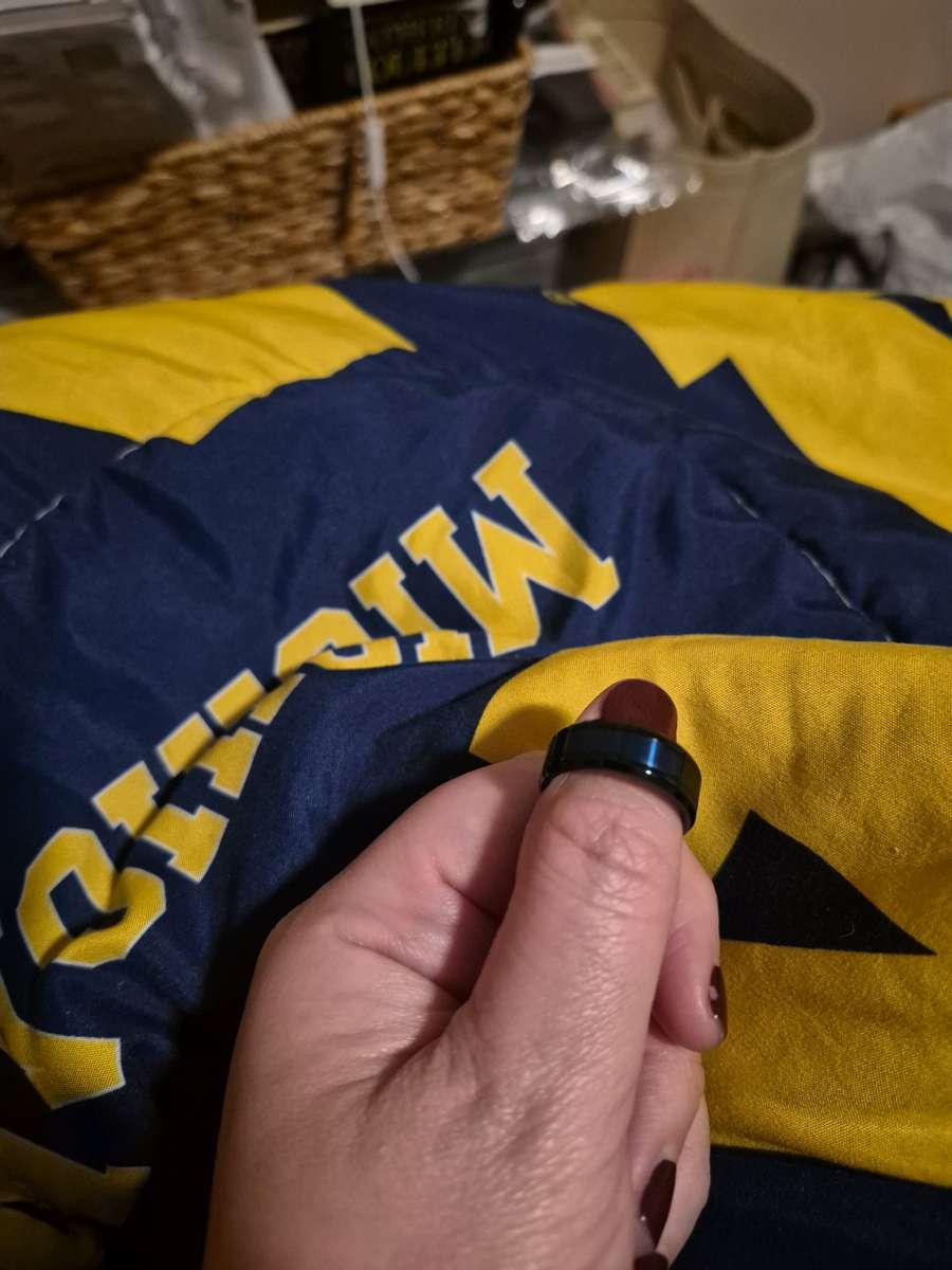 BRAND NEW HER KING comfort fit blue band size 8