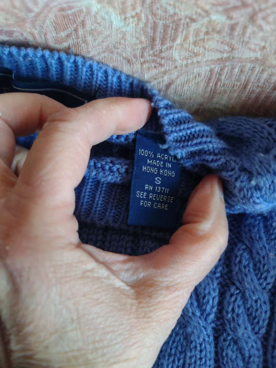 Blue sweater