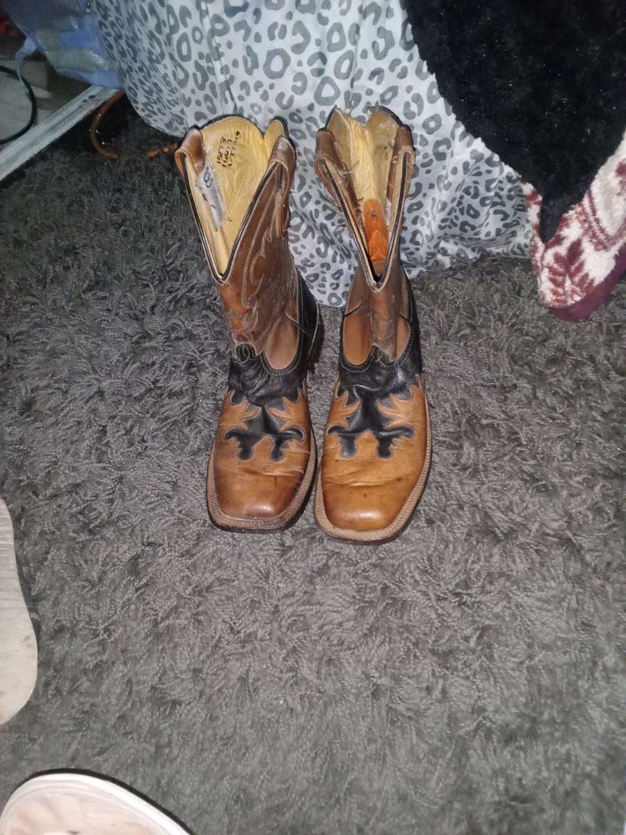 womens  square western  boots
