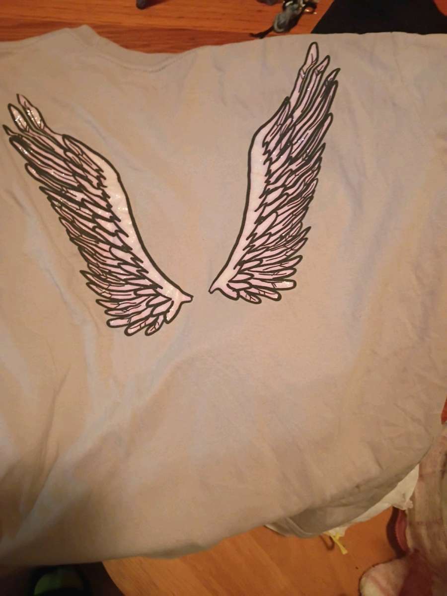 Betty boop shirt front and back