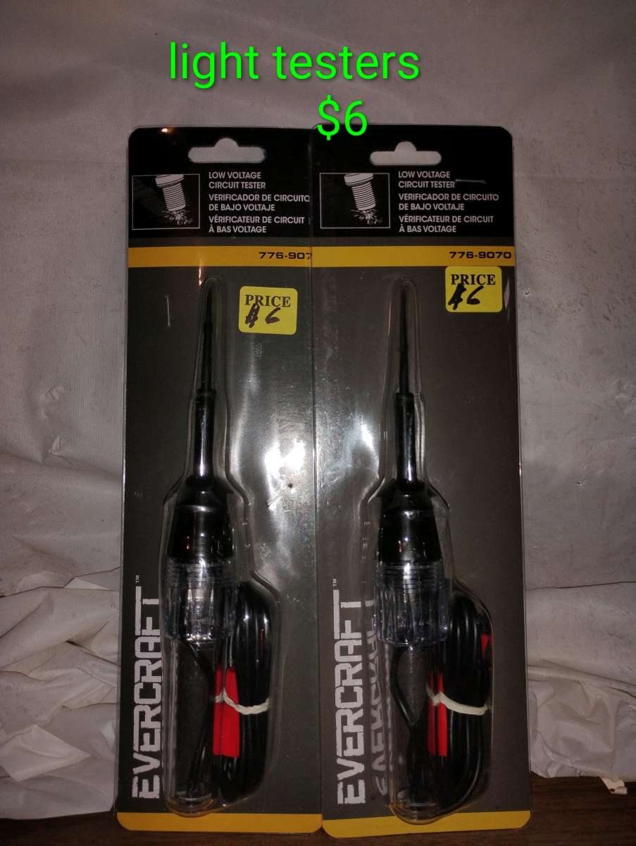 two new circuit testers