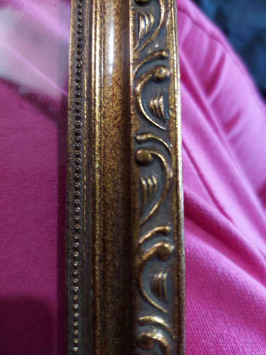 Antique Ornate Baroq Wood Frame w1900sHarrison Fischer Print