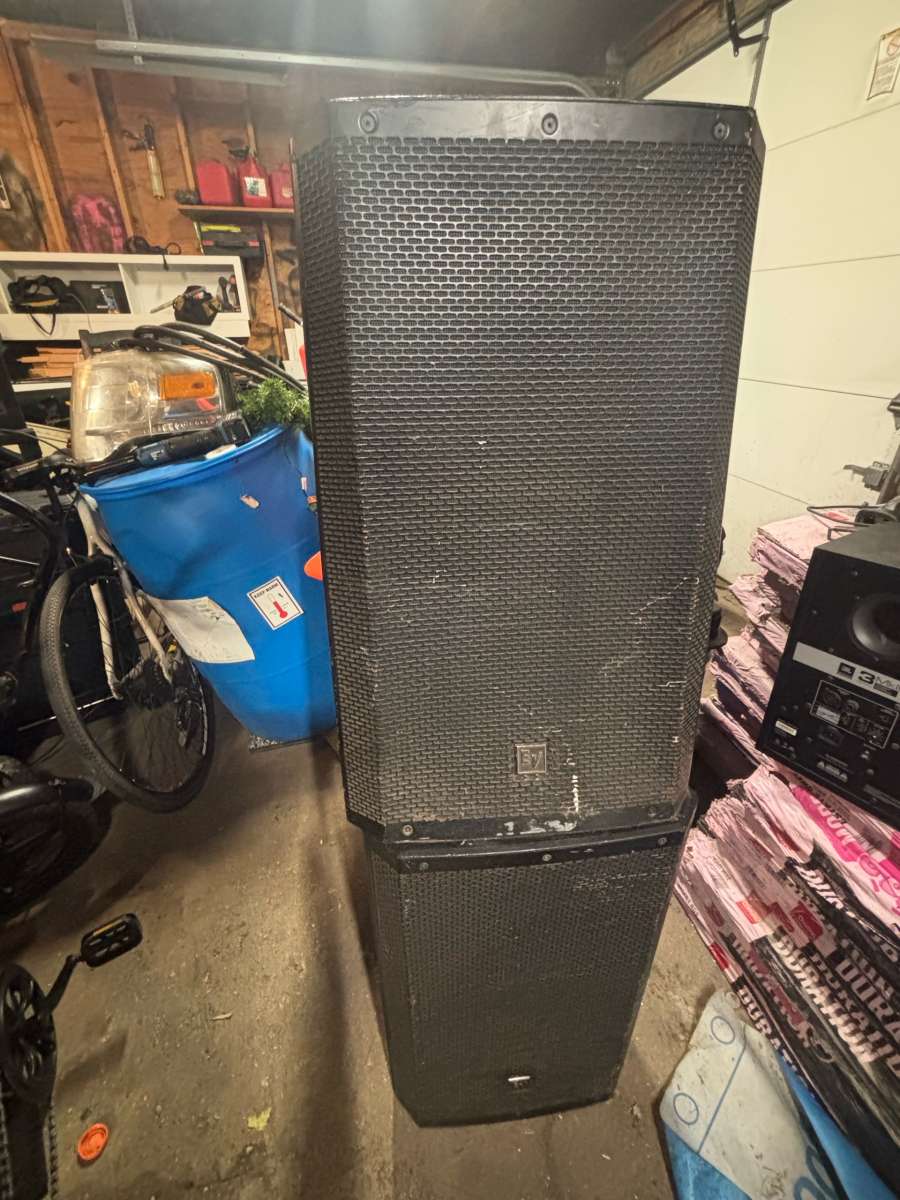 electro voice speakers 15in