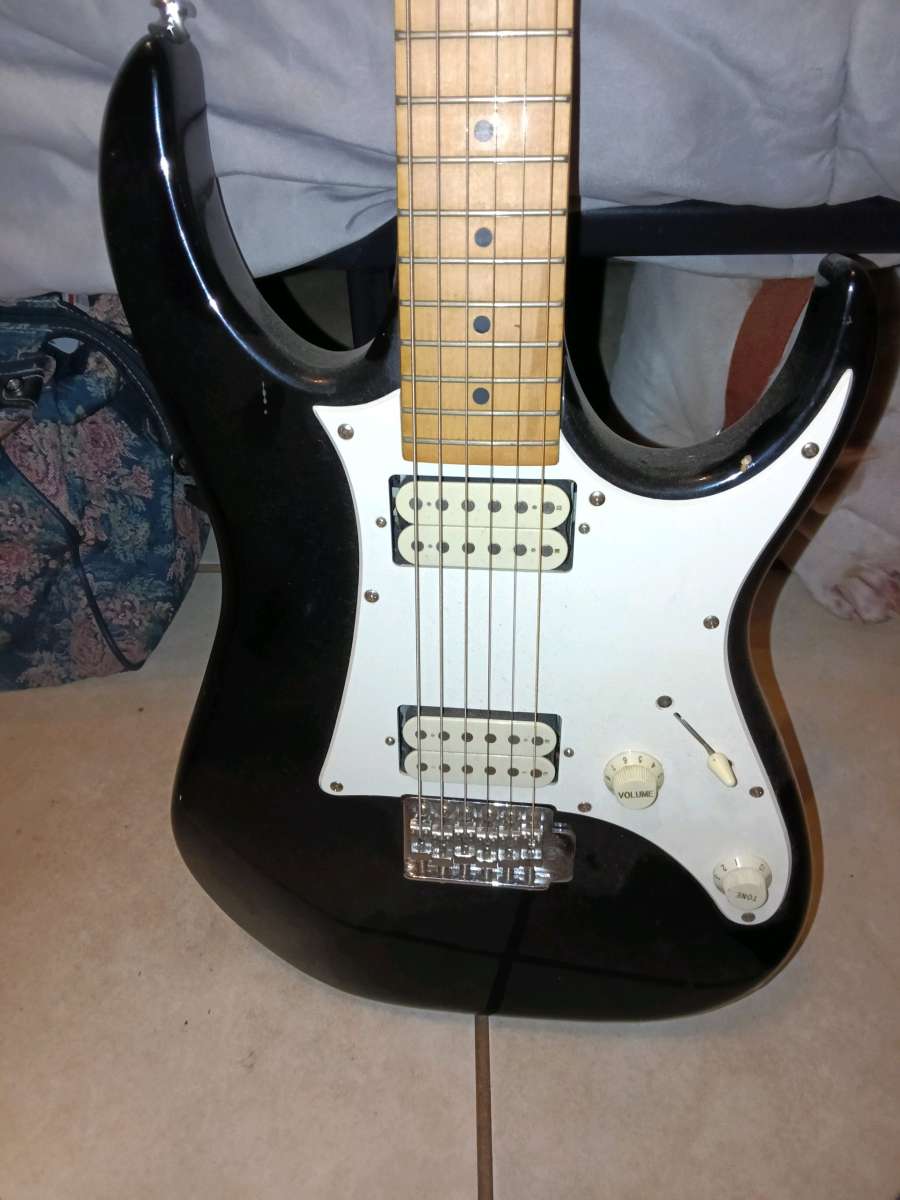 Ibanez left handed guitar